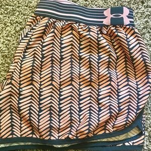 Women’s ORANGE Under Armour Shorts